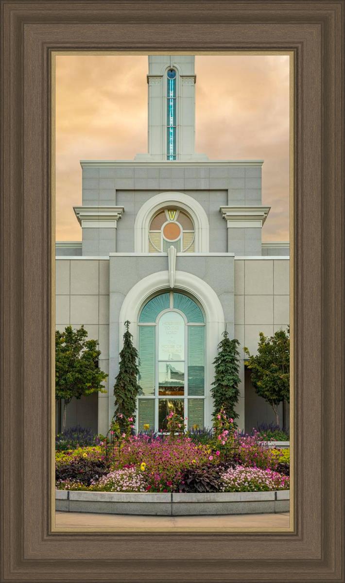 Mount Timpanogos Temple Heavenly Gardens