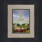 Mount Timpanogos Temple Morning Garden