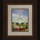 Mount Timpanogos Temple Morning Garden