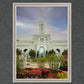 Mount Timpanogos Temple Morning Garden
