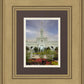 Mount Timpanogos Temple Morning Garden
