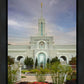 Mount Timpanogos Temple Morning Garden