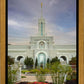 Mount Timpanogos Temple Morning Garden