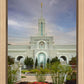 Mount Timpanogos Temple Morning Garden