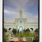 Mount Timpanogos Temple Morning Garden