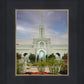 Mount Timpanogos Temple Morning Garden
