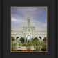 Mount Timpanogos Temple Morning Garden