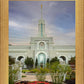 Mount Timpanogos Temple Morning Garden