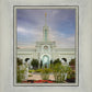 Mount Timpanogos Temple Morning Garden