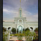 Mount Timpanogos Temple Morning Garden