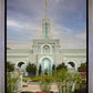 Mount Timpanogos Temple Morning Garden