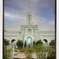 Mount Timpanogos Temple Morning Garden