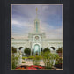 Mount Timpanogos Temple Morning Garden
