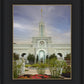 Mount Timpanogos Temple Morning Garden