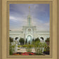 Mount Timpanogos Temple Morning Garden