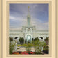 Mount Timpanogos Temple Morning Garden