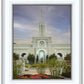 Mount Timpanogos Temple Morning Garden