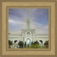 Mount Timpanogos Temple Morning Garden