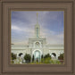 Mount Timpanogos Temple Morning Garden