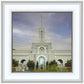 Mount Timpanogos Temple Morning Garden