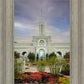 Mount Timpanogos Temple Morning Garden