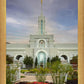 Mount Timpanogos Temple Morning Garden