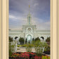 Mount Timpanogos Temple Morning Garden