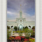 Mount Timpanogos Temple Morning Garden