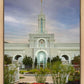 Mount Timpanogos Temple Morning Garden