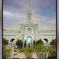 Mount Timpanogos Temple Morning Garden