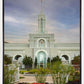 Mount Timpanogos Temple Morning Garden