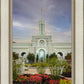 Mount Timpanogos Temple Morning Garden