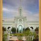Mount Timpanogos Temple Morning Garden