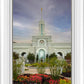 Mount Timpanogos Temple Morning Garden