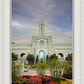 Mount Timpanogos Temple Morning Garden