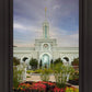 Mount Timpanogos Temple Morning Garden