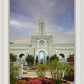 Mount Timpanogos Temple Morning Garden
