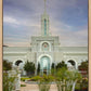 Mount Timpanogos Temple Morning Garden