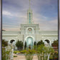Mount Timpanogos Temple Morning Garden