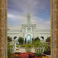 Mount Timpanogos Temple Morning Garden