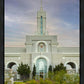 Mount Timpanogos Temple Morning Garden