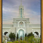 Mount Timpanogos Temple Morning Garden