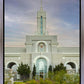 Mount Timpanogos Temple Morning Garden