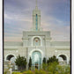 Mount Timpanogos Temple Morning Garden
