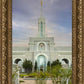 Mount Timpanogos Temple Morning Garden