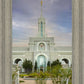 Mount Timpanogos Temple Morning Garden