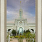 Mount Timpanogos Temple Morning Garden