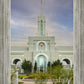 Mount Timpanogos Temple Morning Garden