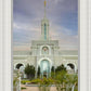 Mount Timpanogos Temple Morning Garden