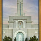 Mount Timpanogos Temple Morning Garden